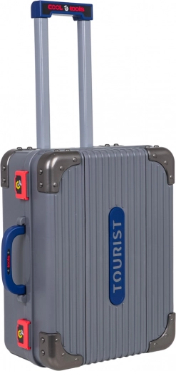 3 az 1-ben: munkapad, bőrönd és guruló készlet