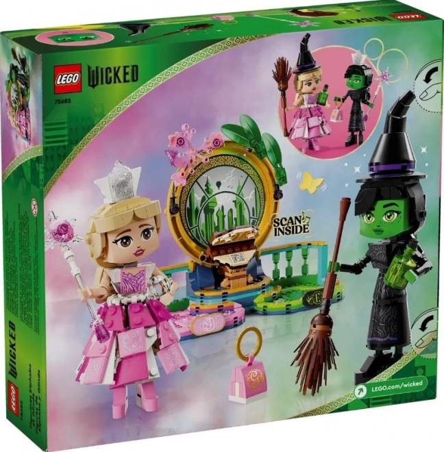 Elphaba és Glinda LEGO figurák