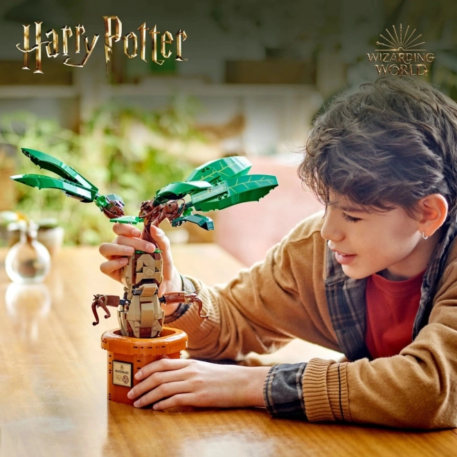 Harry Potter mandragór figura LEGO