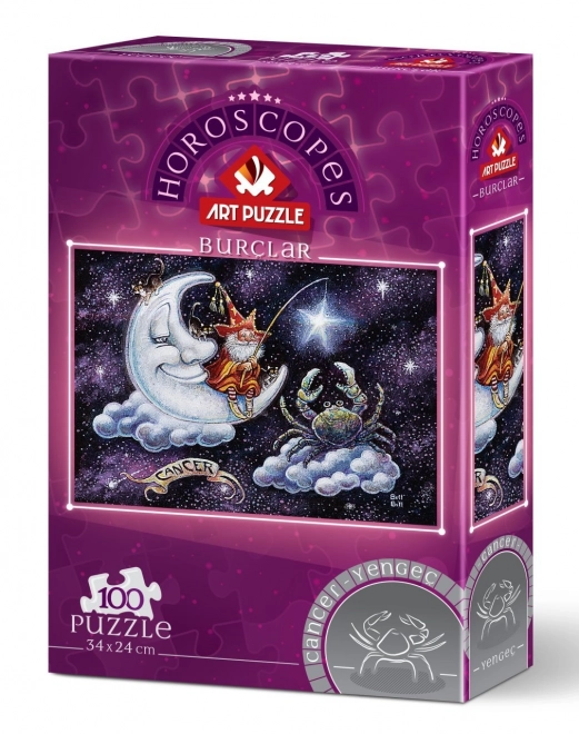 Horoszkóp puzzle – Rák csillagjegy 100 darabos