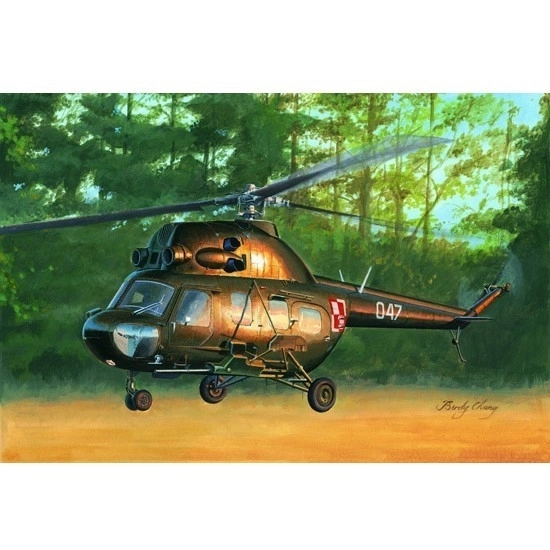 Mil Mi-2US Hoplite gunship modellkészlet