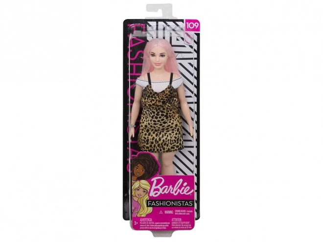 Barbie fashionistas babaruha leopárd mintás