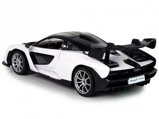 Auto R/C McLaren Senna Rastar 1:14 fehér távirányítással