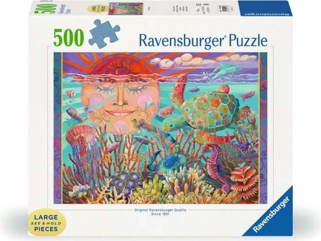 Nap és tenger XXL puzzle 500 darabos