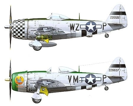 Plasztikmodell P-47D Thunderbolt Bubbletop