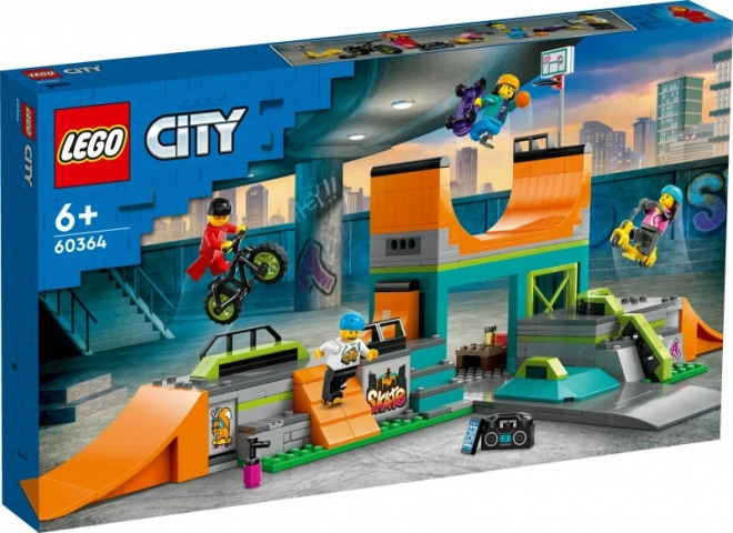 Lego City utcai skatepark