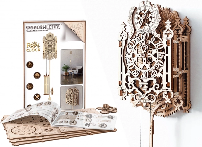 Fa 3D puzzle Királyi óra