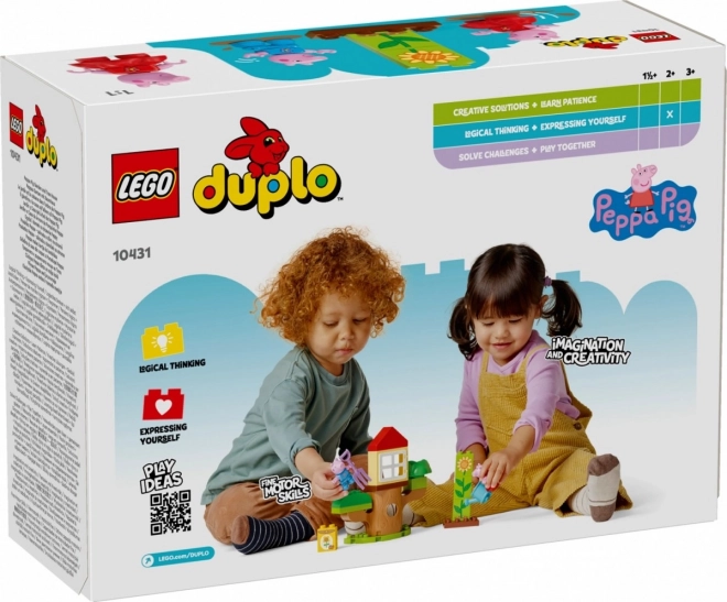 Lego DUPLO Peppa malac kerti és fára épült játszóháza