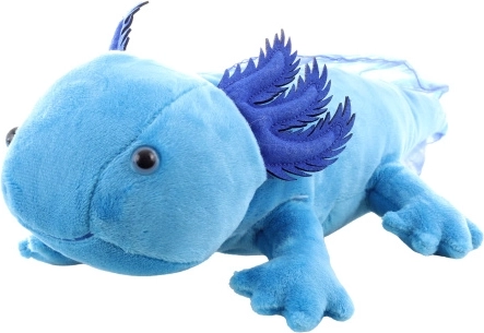 plüss axolotl kék 30 cm környezetbarát