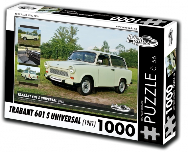 Retroautók Trabant 601 S Universal Puzzle (1981)