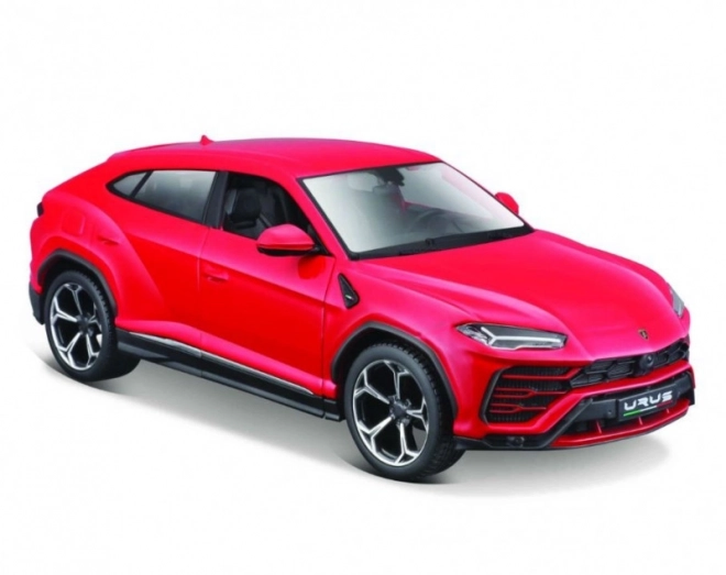 Lamborghini Urus piros autómodell 1/24 méretarány