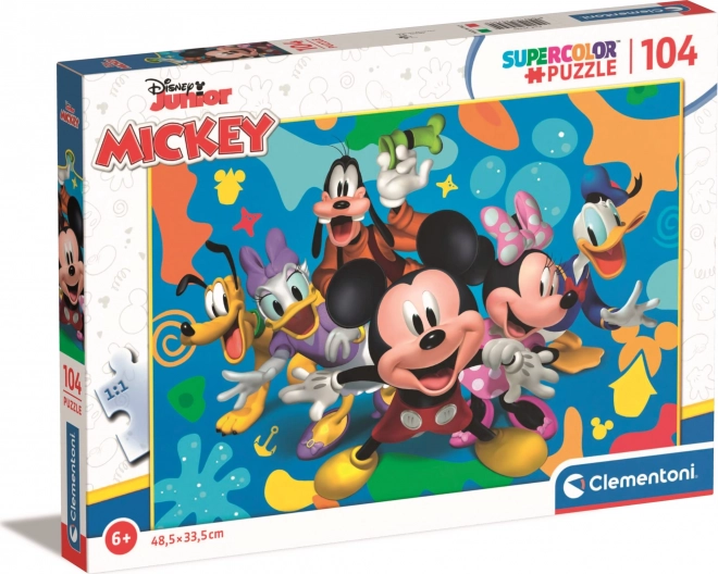 Disney Mickey és Barátai puzzle 104 darabos - Clementoni