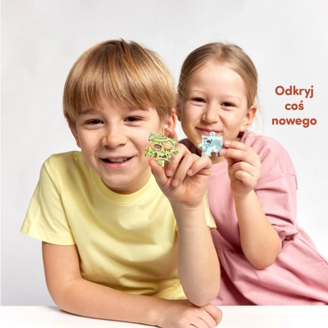 Felfedezők puzzle - Világtérkép