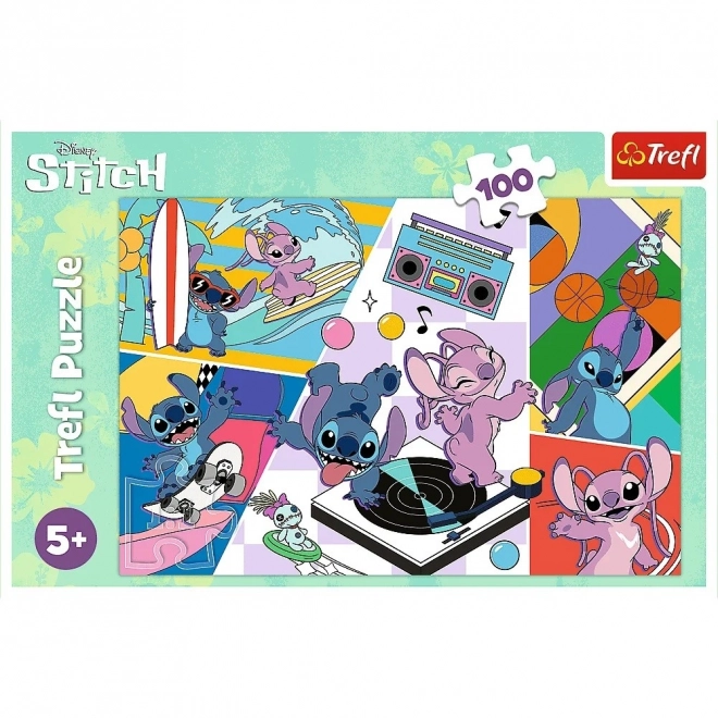 Lilo és Stitch emlékek 100 darabos puzzle