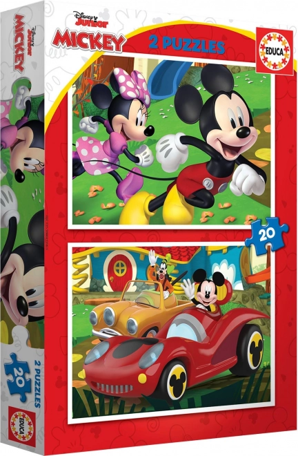 Educa Mickey Mouse szórakoztató park kirakós játék