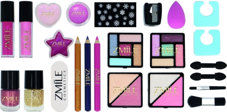 Komplett szett szemhez, ajkakhoz és körmökhöz