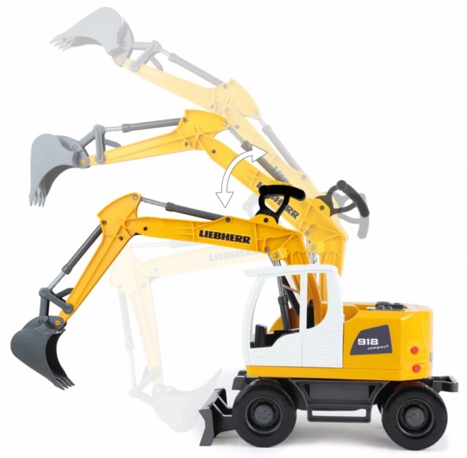 Liebherr játék exkavátor 48 cm