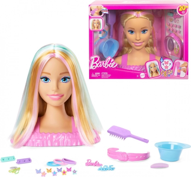 Styling fej Barbie Deluxe Szőke
