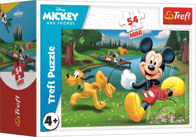 Mickey Mouse puzzle: A tónál 54 darabos