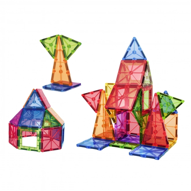Woopie mágneses Montessori építő kockák 3D