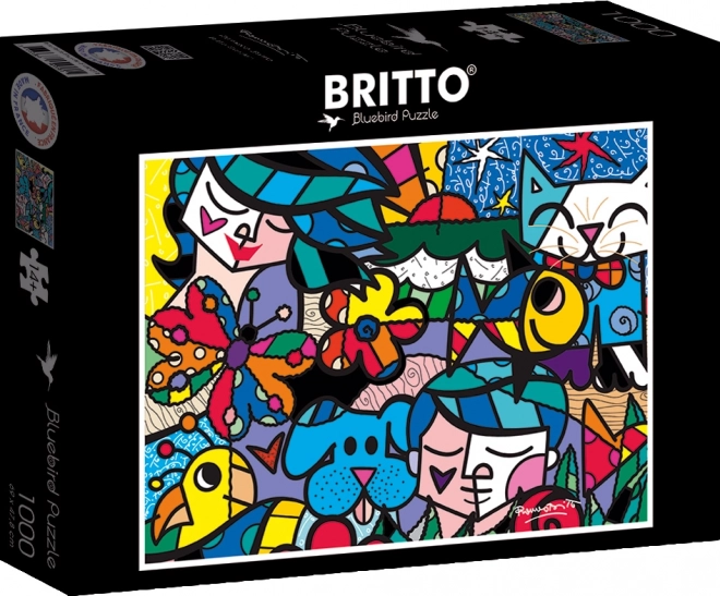 Britt kertje puzzle 1000 darabos - Bluebird