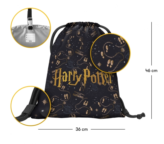 Harry Potter varázstérkép tornazsák