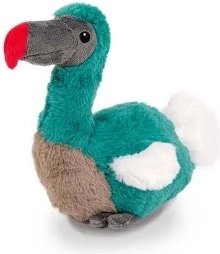 Plüss Dodo madár 10x18 cm újszülött kortól gyermekeknek
