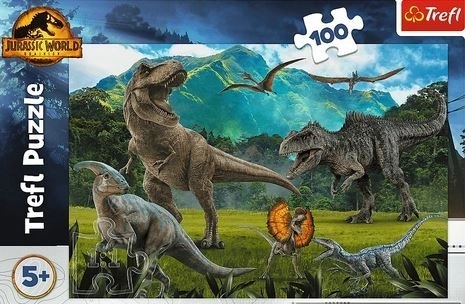 Jurassic Park 100 darabos dinoszaurusz puzzle