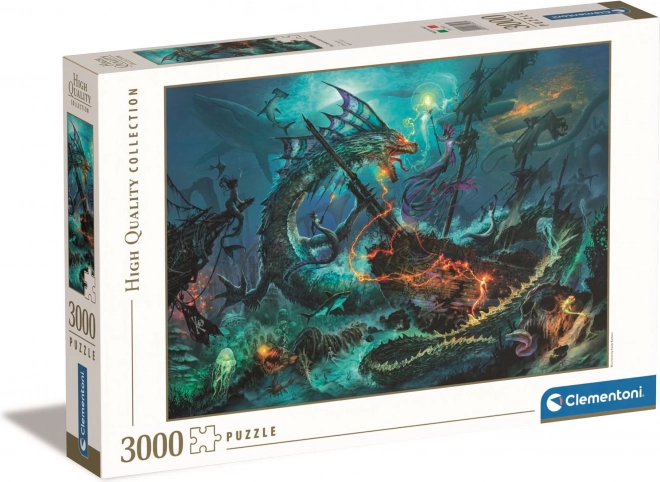 Clementoni Podvíz alatti csata puzzle 3000 darabos