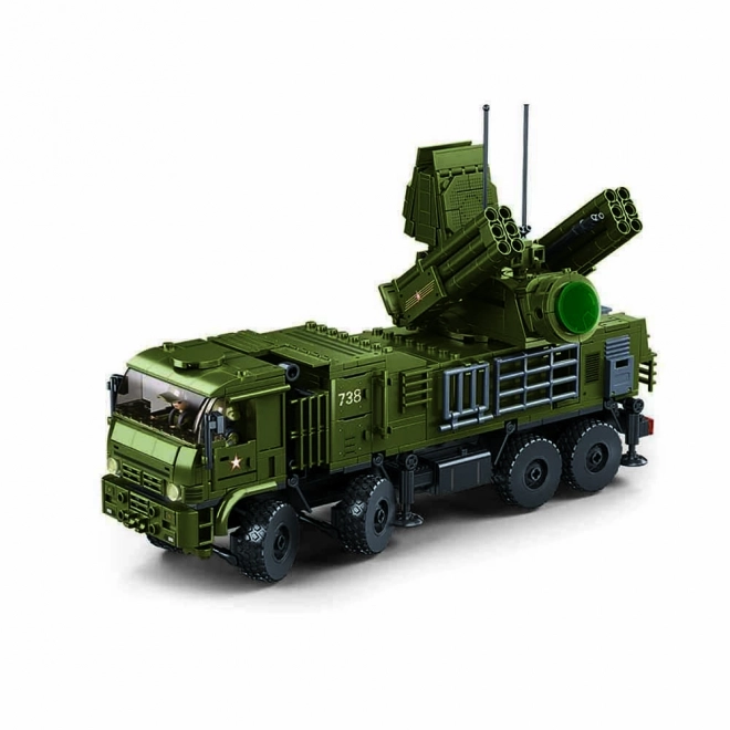 Sluban Pantsir S1S harci jármű 1:35 méretarányban