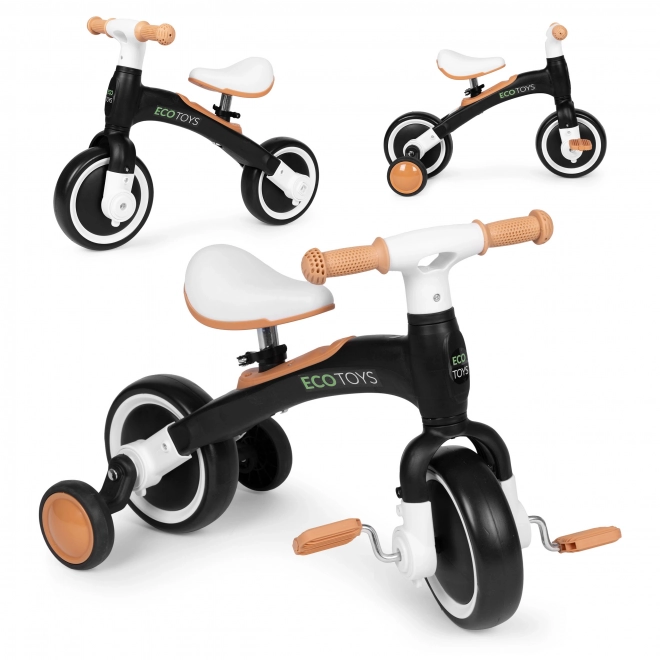 Gyerek 3 az 1-ben egyensúlyozó kerékpár pedálokkal - ECOTOYS