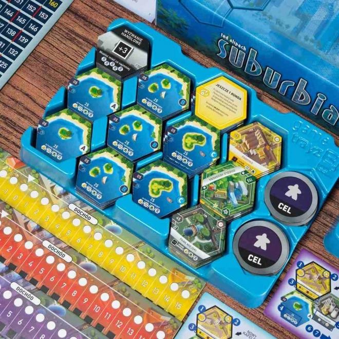 Strategiai társasjáték Suburbia