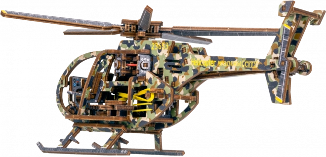 fa 3d puzzle helikopter limitált kiadás 178 darabos