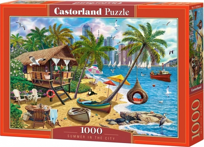 Nyári városi puzzle - 1000 darabos