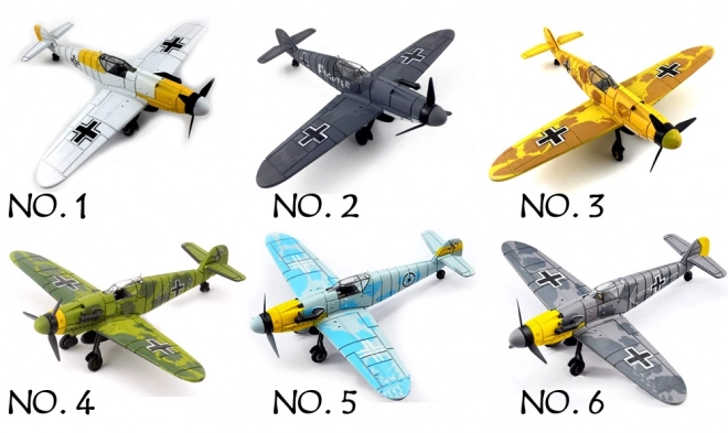 Plasztik BF-109 repülőmodell összerakáshoz 1:48 méretarány