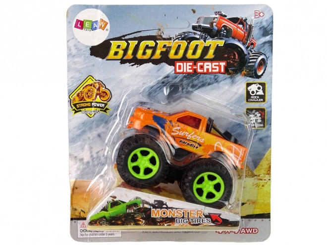 Monster Truck Nagylábú Autó Játékkészlet