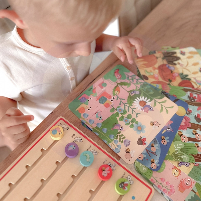 Tooky Toy fa játék Állatok számolása