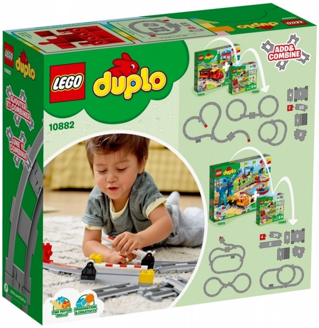 Duplo vonatpálya készlet