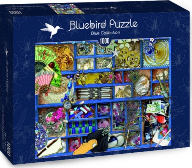 Bluebird 1000 darabos kék puzzle kollekció