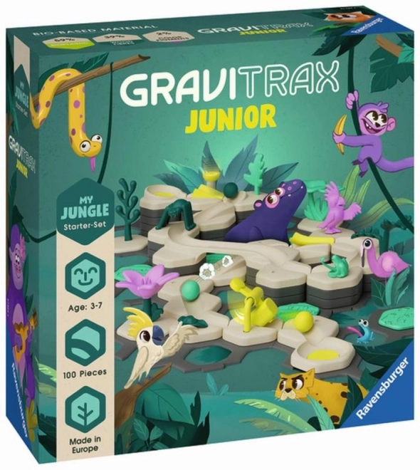 GraviTrax junior kezdőkészlet dzsungel