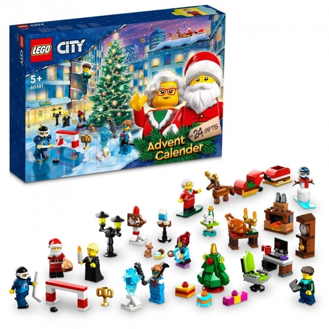 Adventi naptár LEGO City 2023