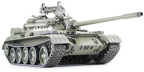 szovjet T-55A tank modell