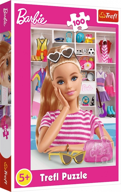 barbie 100 darabos puzzle