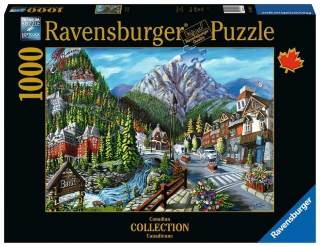 Ravensburger puzzle - Üdvözlet Banffból 1000 darabos