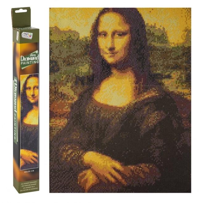 Grafix Mona Lisa gyémántfestés 40x50cm