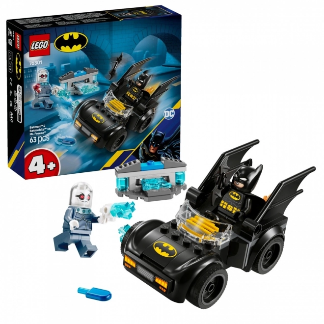 Batman és Batmobil Mr. Freeze ellen LEGO