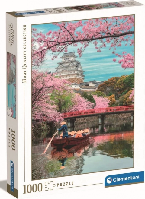 Tavaszi Himeji Kastély Puzzle 1000 darabos - Clementoni