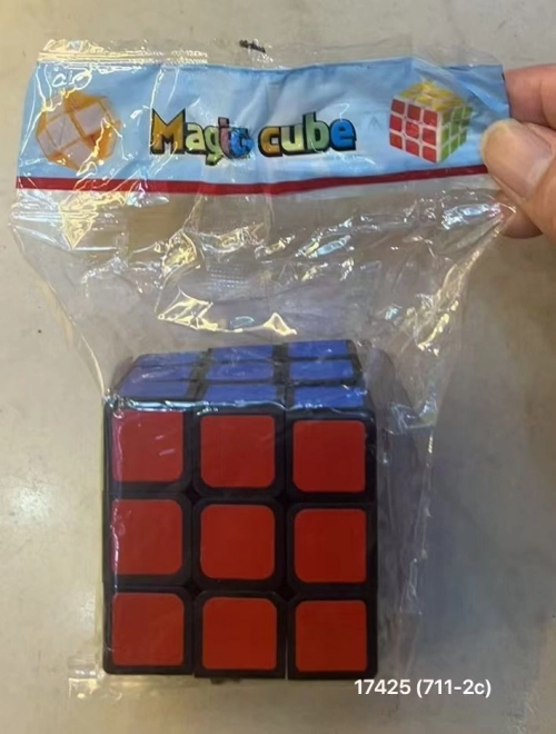 Színes logikai kocka 5,3 cm