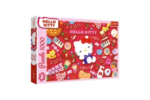 Hello Kitty 1000 darabos puzzle