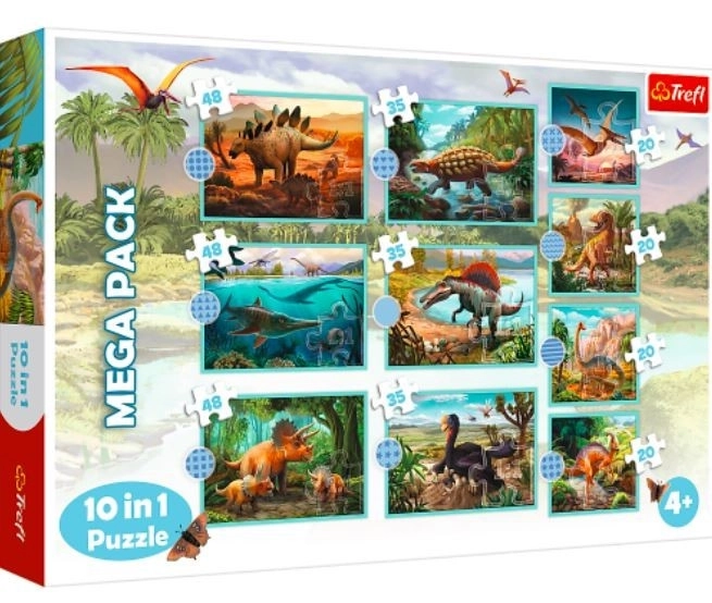 Dinoszaurusz világában puzzle készlet